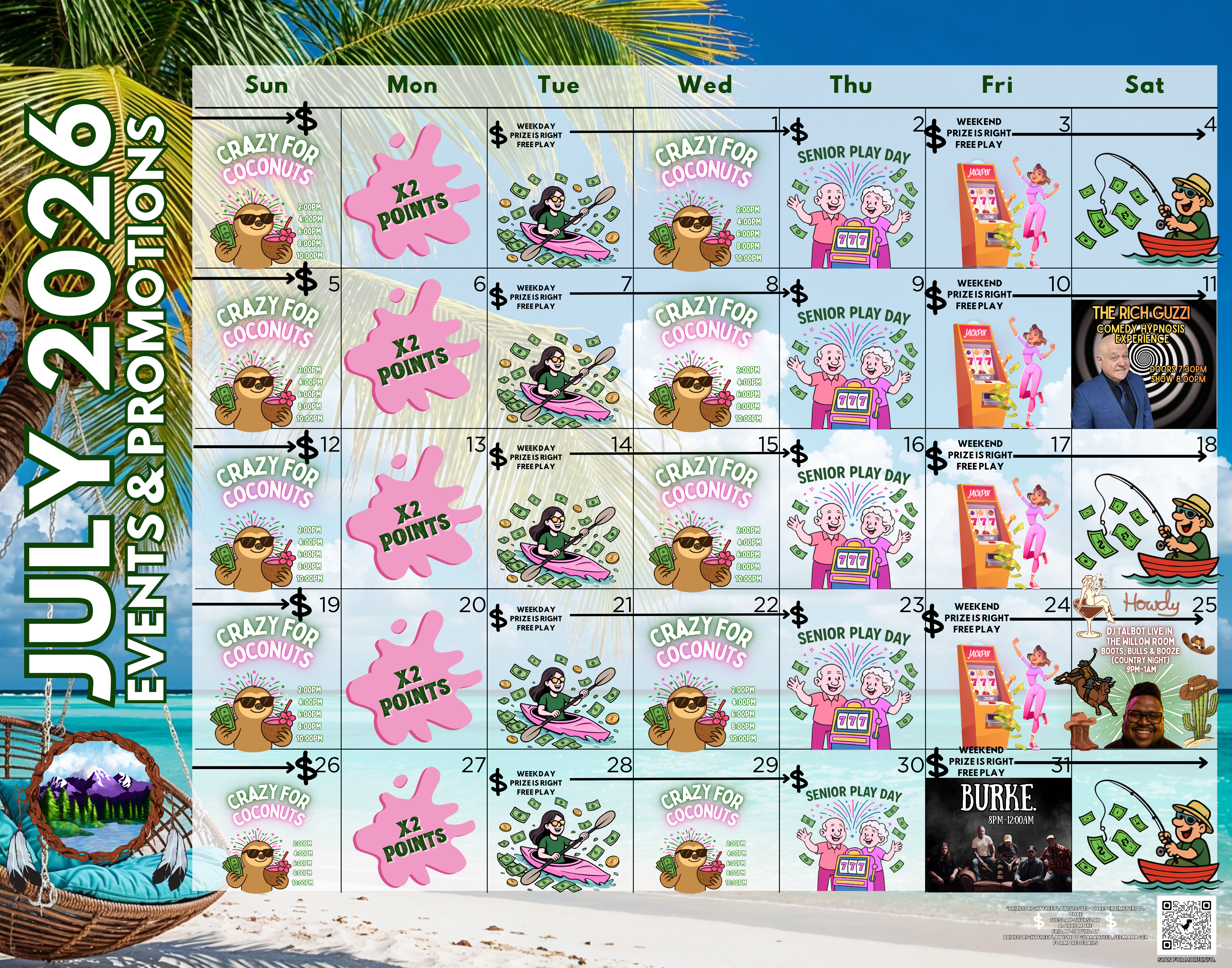 📅 July Calendar
